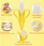 Baby Banana Teether Brush