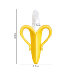 Baby Banana Teether Brush