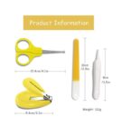Baby Nail Care Set Yellow