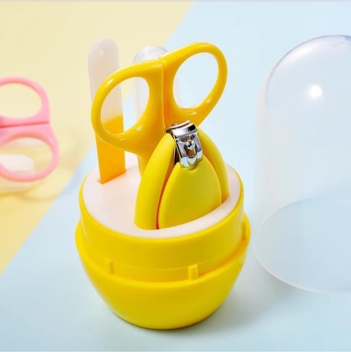 Baby Nail Care Set Yellow