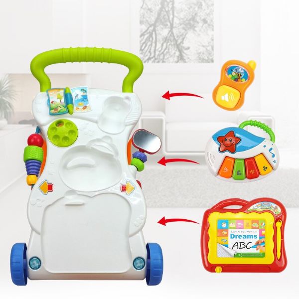 huanger music walker1 Huanger Multi-Functional Musical Walker